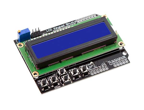 16x2 LCD display Keypad Board Shield